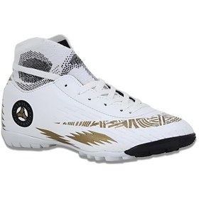 Resim Twingo 142 Numara 41 Halı Saha Futbol Ayakkabı Beyaz Altın Beyaz - Altın 