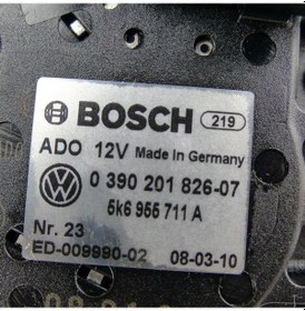 Resim Volkswagen Golf Plus Arka Cam Silgi Silecek Motoru 2006-2012Bosch 