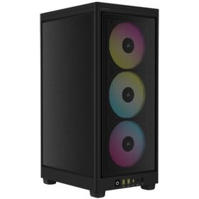 Resim CORSAIR CC-9011246-WW 2000D RGB AIRFLOW MINI-ITX PC KASASI SİYAH 