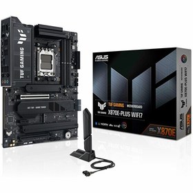 Resim Asus TUF Gaming X870E-Plus WiFi7 DDR5 8000 MHz OC M.2 HDMI/USB-C PCIe 5.0 AM5 ATX Anakart 