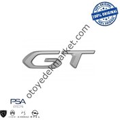 Resim Peugeot 3008 (2021-2023) Çamurluk ''GT'' Yazısı, Gri (Orijinal) 