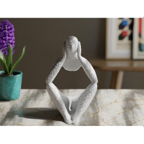 Resim Hiçkimse: Yüklü Kral - Minimalist Hükümdar Heykeli Biblo 15 Cm 1 Adet 