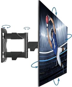 Resim Ergoflex Nb North Bayou P4 32"–55" Vesa Ultra Ince Lcd Led Tv/monitör Hareketli Duvar Askı Aparatı 