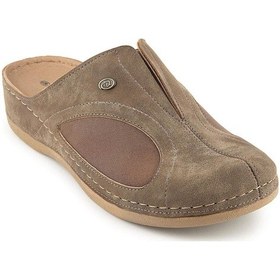 Resim Muya Cara Anatomik Halluks Valgus Kadın Terlik Vizon Vizon 