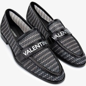 Resim Mario Valentino Kadın Deri & Tekstil Siyah Loafer Ayakkabı 1040 91d2528 Bn Ayk Y25 Black Siyah 