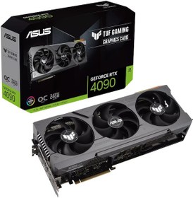 Resim Asus TUF Gaming RTX 4090 24GB 384Bit OC Edition GDDR6X DX12 DLSS3 Ekran Kartı (TUF-RTX4090-O24G-GAMING) 