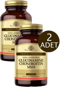 Resim Solgar Glucosamine Chondroitin MSM 60 Tablet 2 ADET 