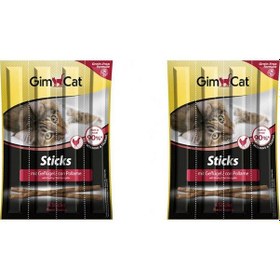 Resim Gimcat Sticks Tavuklu Çubuk Kedi Ödülü 2 X 20 G 