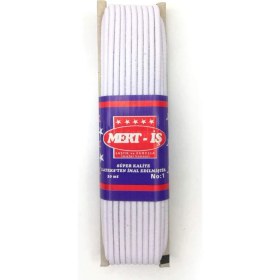 Resim Tekis Lastik Çamaşır Don Etek Bel Paça Lastiği 10 Metre 