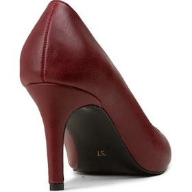 Resim Deery Kadın Bordo Stiletto Topuklu Ayakkabı - Rd005zbrdm01 Bordo 