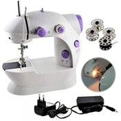 Resim Mini Ev Dikiş Makinesi Pedallı Sewıng Machine 