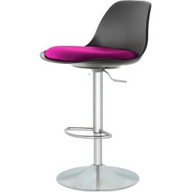 Resim Boombar Nadya Bar Sandalyesi - Mor Deri - 9537S0124 