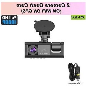 Resim Createtech Araba 1080p Video Kaydedici Wifi Gps Dashcam Dvr Ön Kamera X01-on Wifi Var Gps Yok 