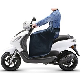 Resim Axo Bundera Scooter Motor Diz Koruma Örtüsü Koruyucu Dizlik Rüzgarlık 