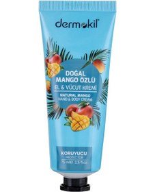 Resim Dermokil Doğal Mango Özlü El ve Vücut Kremi 75 ML 