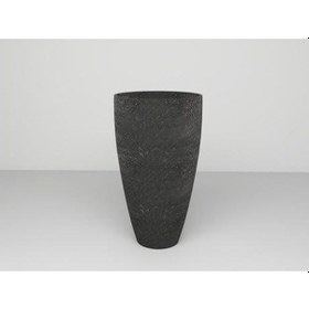 Resim Nuano Consept Frezya Serisi Uzun Saksı Siyah 50x80 