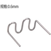 Resim Suofeng Araba Tampon Çatlak Tamiri İçin 0.6mm Plastik Kaynak Aracı, 500 Adet Paket, Hassas Kaynak, Kolay Tamir, Bakım İçin Verimli 