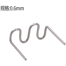 Resim Suofeng Araba Tampon Çatlak Tamiri İçin 0.6mm Plastik Kaynak Aracı, 500 Adet Paket, Hassas Kaynak, Kolay Tamir, Bakım İçin Verimli 