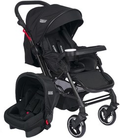 Resim TommyBaby Tornado Travel Çift Yönlü Bebek Arabası Seyahat Sistem Puset 