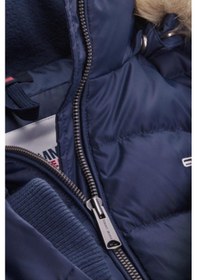 Resim Tommy Jeans Kadın Mont- Mavi 