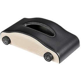 Resim Suntek Araba Mendil Kutusu Tutucu Pratik Evrensel Otomobil İç 24 Cmx12 Cmx6 Cm 