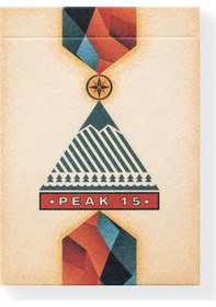Resim The Ellusionist Peak 15 Luxury Pressed Oyun İskambil Kartı 