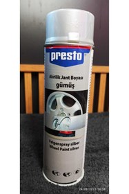 Resim Presto Gümüş Jant Sprey Boya (500ML) 