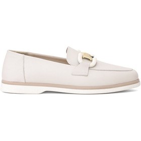 Resim İnci 101973608 5ı Lenno 5fx Kadın Loafer Ayakkabı Bej Bej 