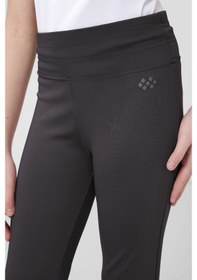 Resim Tommylife Antrasit Esnek Standart Fit Basic Performans İspanyol Paça Kız Çocuk Tayt - 75193 Antrasit 