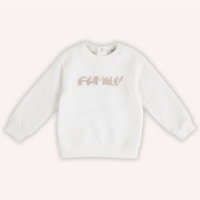 Resim Panço Erkek Çocuk Nakışlı Sweatshirt Ekru 2421bb08030-4975 001 Ekru 