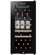 Resim LA SOMMELIERE Service Solo Şarap Dolabı, 38 Şişe Kapasiteli Ls38black 