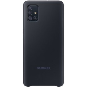 Resim Samsung Galaxy A51 Silikon Kılıf - Siyah Ef-pa515tbegww 