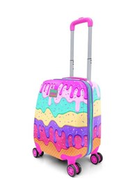 Resim Coral High 16703 Kids Dondurma Desenli Çocuk Valizi - Pembe 