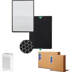 Resim Faf / Arzum AR0150 Optima Air Filtre Hava Temizleyici Uyumlu Hepa + Karbon Birleşik Filtre 