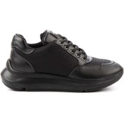 Resim Bambi Siyah Siyah Kadın Sneaker K01228650409 