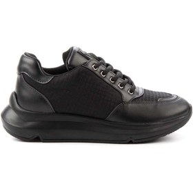 Resim Bambi Siyah Siyah Kadın Sneaker K01228650409 