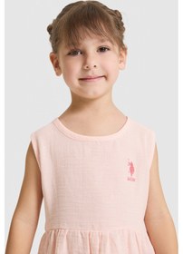 Resim U.s. Polo Assn. Kız Çocuk Somon Pijama Takım 50326613-vr047 