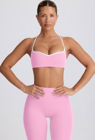 Resim Bebek Pembesi Soft Aktif Kalp Yaka Spor Sütyeni - XS 