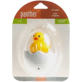 Resim Karia Pazar Panther Pt-364 Sensörlü Gece Lambası Çok Renkli 