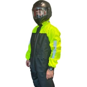 Resim Nukrotech Pvc Astarlı Motosiklet Yağmurluk 