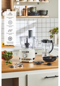 Resim Karaca Multiblend Artisan Retro 1000 W Mutfak Robotu 