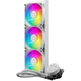 Resim Cooler Master Masterliquid 360L Core ARGB MLW-D36M-A18PZ-RW Beyaz 