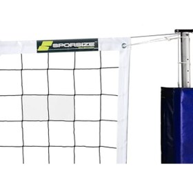 Resim GARENTAS 4 mm Çelik Halatlı Voleybol Ağı, Tüm Hava Koşullarına Uygun 