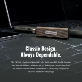 Resim Yıldızan Newshpings Transcend 512GB Harici, Taşınabilir SSD ESD330C USB 10Gbps Tip-C TS512GESD330C 1175713 