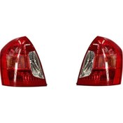 Resim Hyundai Accent Era Sağ + Sol Arka Far Stop Lambasi Takimi 2006-20. 