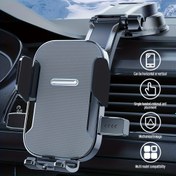 Resim Bir Suction Kupası ile 360 Derece Dönebilen Çok Fonksiyonlu Araba Telefon Tutucu, Navigasyon için. 