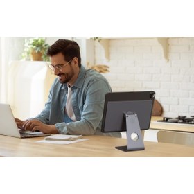 Resim Fogy Ipad Pro 12.9 4. Nesil 5. Nesil 6. Nesil M2-m1 Uyumlu Mıknatıslı Magnetli Tablet Standı 