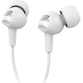 Resim Nusrat Bilişim Jbl C100SI Kulaklık Kulak Içi Mikrofonlu Beyaz 
