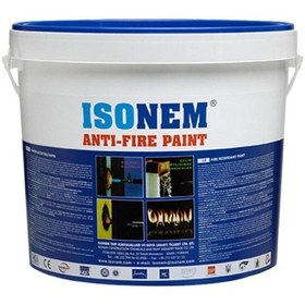 Resim İsonem Antifire Paint Yangın Geciktiren Boya 10 Kg Beyaz 