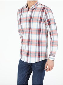 Resim Colin's Turuncu Regular Fit Shirt Neck Erkek Uzun Kol Gömlek CL1052645_Q1.V1_ORA 